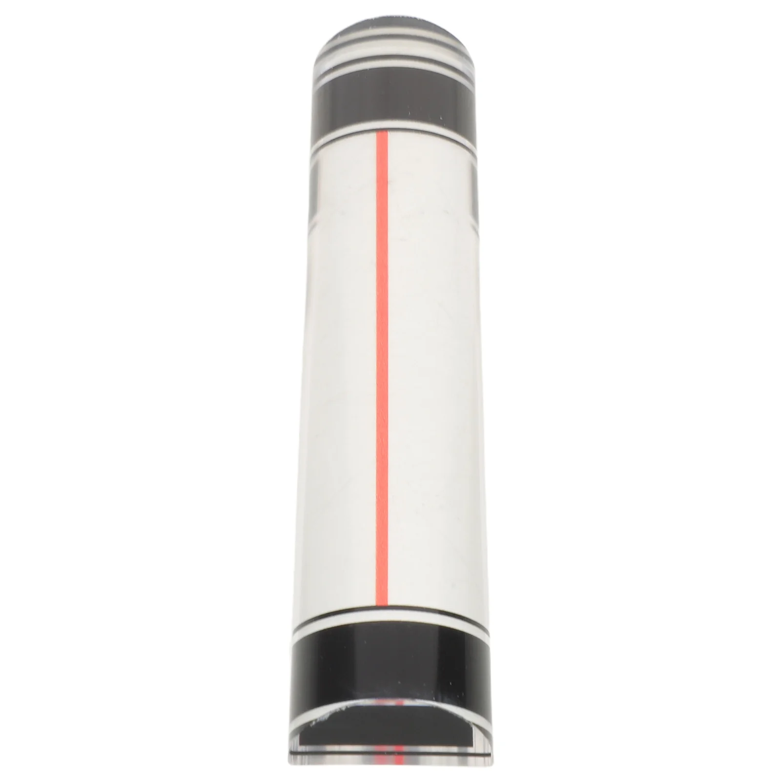 

2X Acrylic Magnifying Ruler Clear Strip-Shaped Tool For Reading Small Prints Books Drafting Measuring Office Supplies