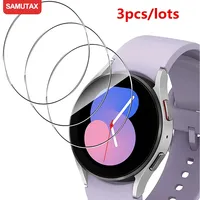 Screen Protector Guard For Samsung Galaxy Watch 6 5 4 40MM 44mm Classic 43 47mm 42MM 46MM Tempered Glass Clear Protective films