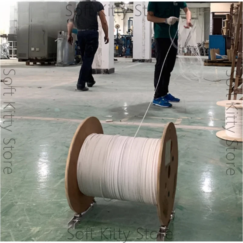 150KG Load with Magnetic Portable Horizontal Fiber Optic Cable Spool Bracket 2 Sets of Horizontal FiberOptic Cable HolderBracket