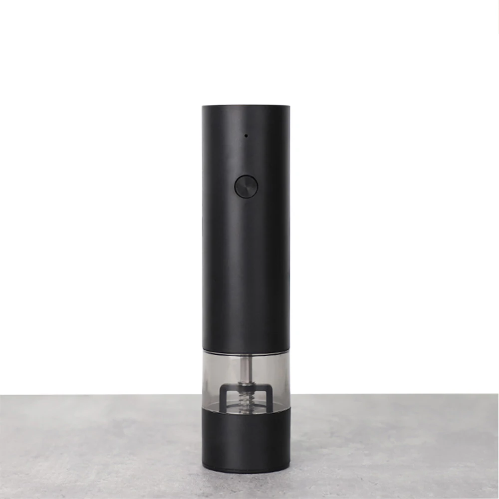 Electric Salt And Pepper Grinder Set, USB Rechargeable, Automatic Salt And Pepper Grinder With Dust Cover, One Click Control For