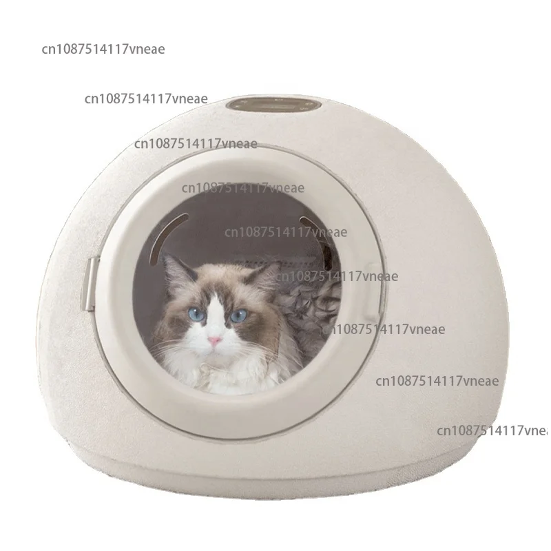 Quiet 55L Pet Hair Dryer Cabin for Dogs Cats Smart Timer Temperature Control Overheat Protection for Bathroom Use OEM