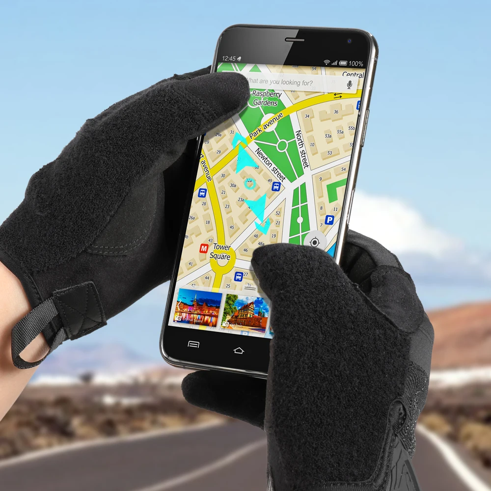 Full Finger Touch Screen Tactical Gloves Cycling Bike Climbing Trainning Ski Bicycle Sports Work Hunting Motorcycle Mittens Men