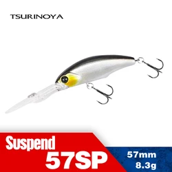 TSURINOYA 57mm 8.3g Suspend Minnow SHAD Fishing Lure EXPLORERS 57SP 2-4m Long Casting Artificial Hard Baits Bass Pike Jerkbait