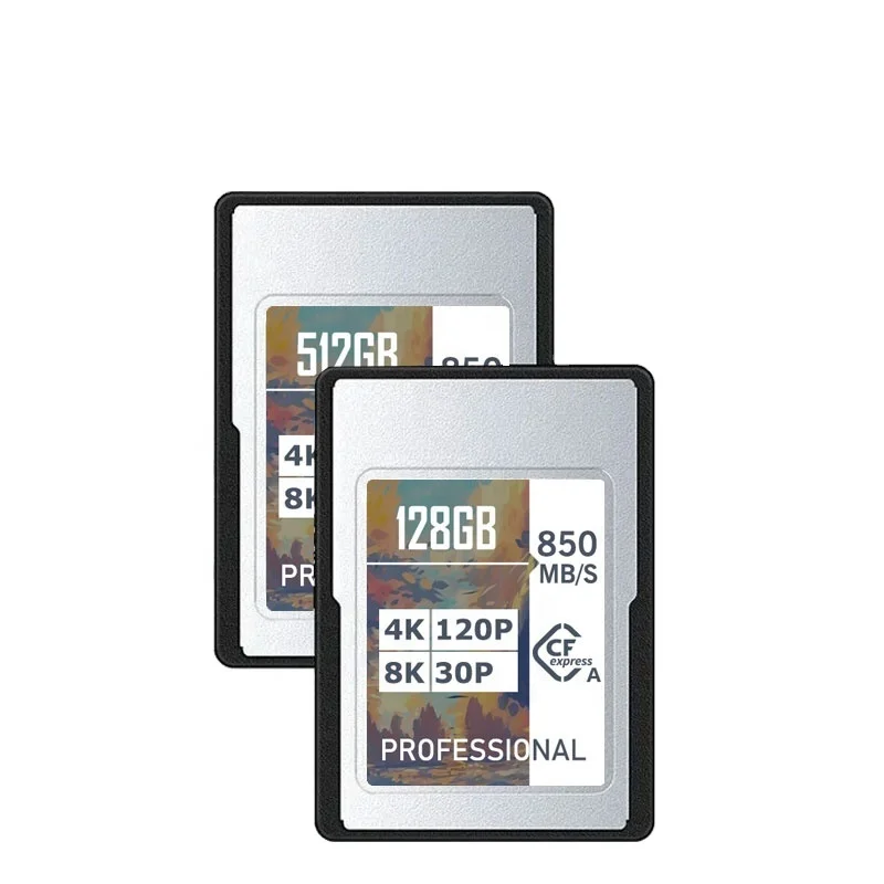 Scheda di memoria CF Express tipo a da 1 TB Fotocamere digitali per scrittura ad alta velocità per supporto fotografico Foto video 4K 6K