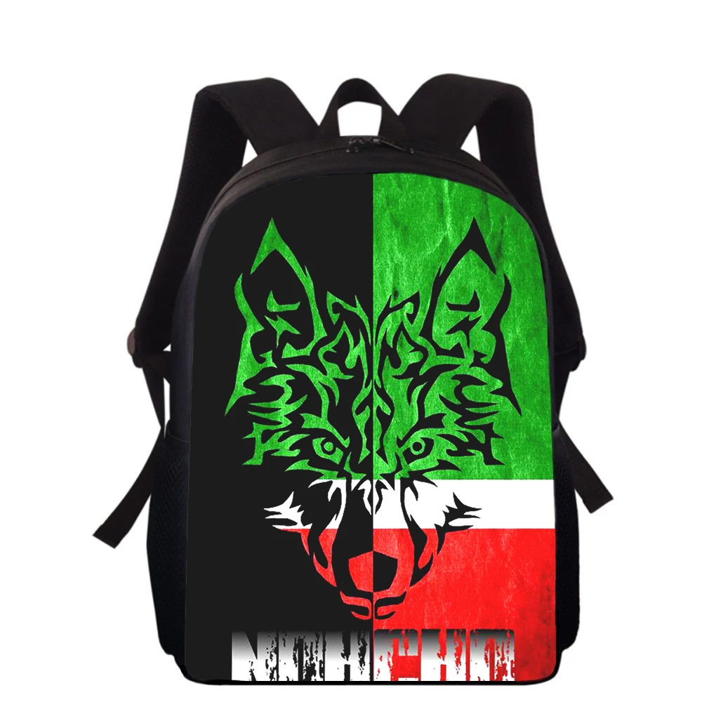 Republik Tschet schen ien Flagge 16 "3D-Druck Kinder Rucksack Grundschule Schult aschen für Jungen Mädchen Rucksack Schüler Schulbuch Taschen