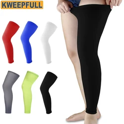 1Pcs Leg Compression Sleeves - Aid in Recovery and Support Active Lifestyle - Innovative Breathable Elastic Blend - Anti Slip