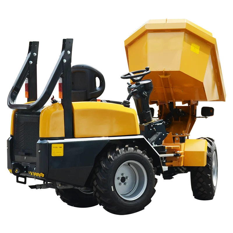 300kg Mini Site Dumper CE Approved Euro 5 Compact Track Dumper for Landscaping