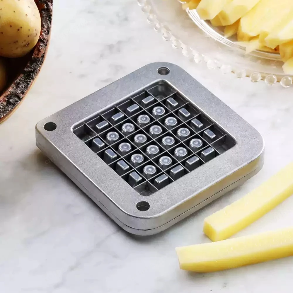Machine Manual Potatoes Slicer Hand Push Vegetable Fruit Chopper Steel French Fries Potato Strip Cutter Chips Cutting