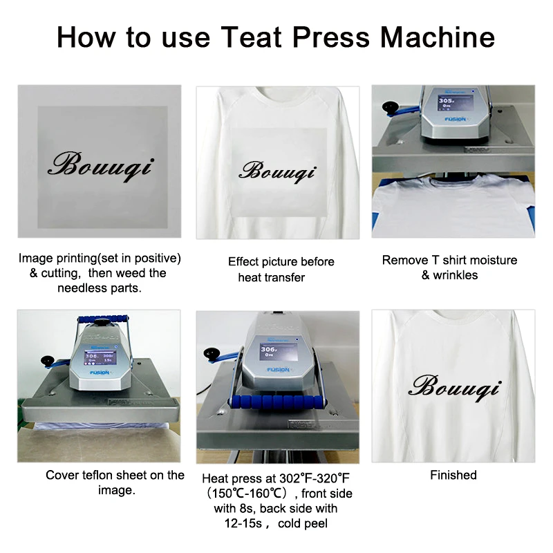 100Pcs Custom DIY Heat Transfer Iron On Name Size Brand Logo Personalized Collar Neck Labels Stickers Washable Tags for Clothes