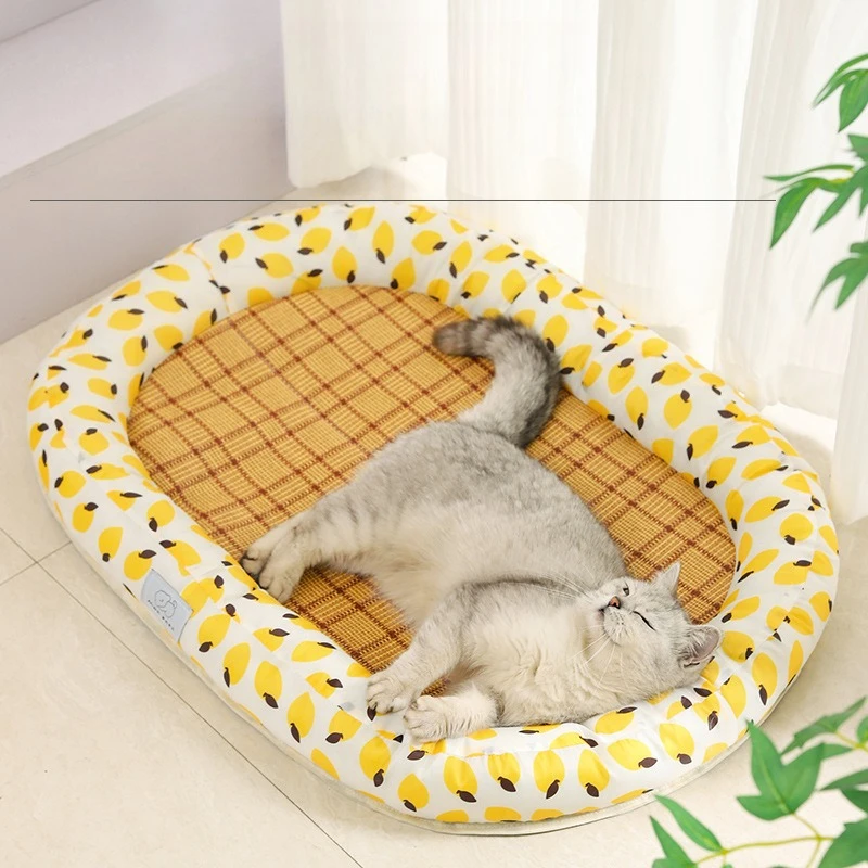 

Summer Cat Mat Breathable Comfortable Pet Ice Mat for Cats Small Dogs Cat Sofa Cool Wear Pads Cat Blanket Pets Supplies