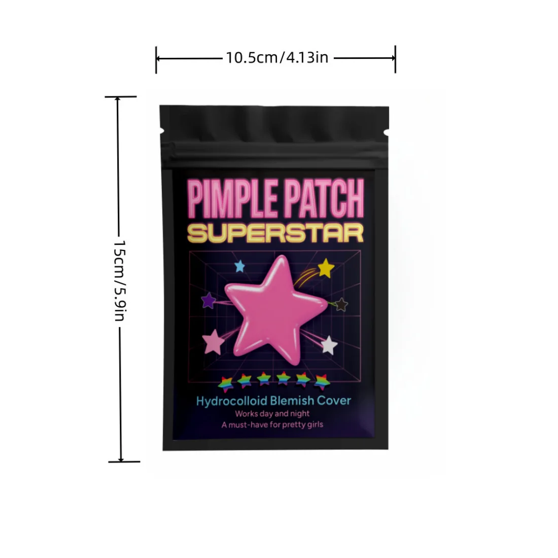 480 قطعة شكل نجمة 7 اللون الغروانية المائية بثرة حب الشباب بقع جهاز العناية بالوجه عزل تنفس مغلقة حب الشباب العيوب غطاء #6