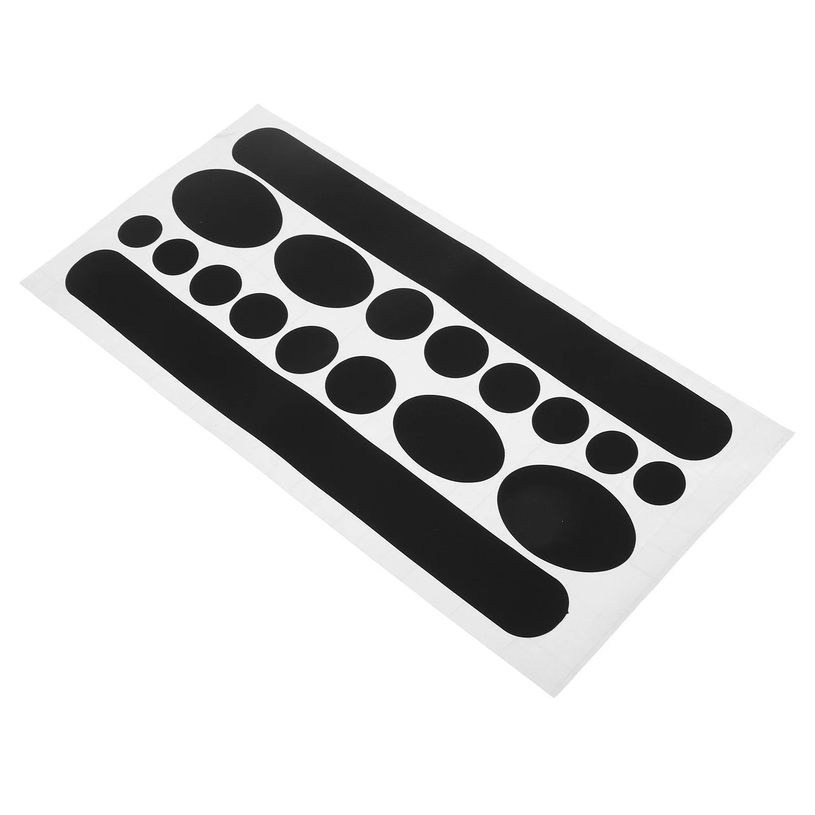 

Bicycle Frame Protector Chainstay Film Cover Stickers Black Protective Wear Resistant Waterproof Easy