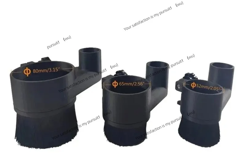 for CNC Router Milling 775 300W 500W Spindle 52mm /65mm/80mm Brush Vacuum Cleaner Engraving Machine Dust Collector Cover
