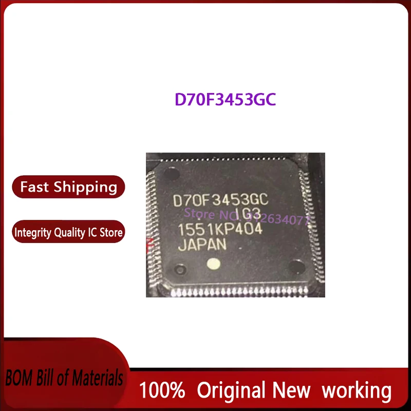 

1pcs D70F3453GC QFP100 100% Brand New Original