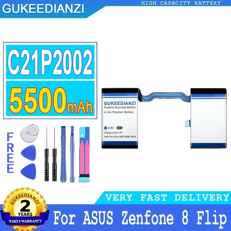 

Аккумулятор для ASUS Zenfone 8 Flip Zenfone8 ZS673KS, 5500 мАч