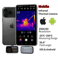 Thermal Camera for IOS & Android, 256x192 IR Resolution, Thermal Imager Camera, with Lightning/Type-C Port, for Electrical HVAC