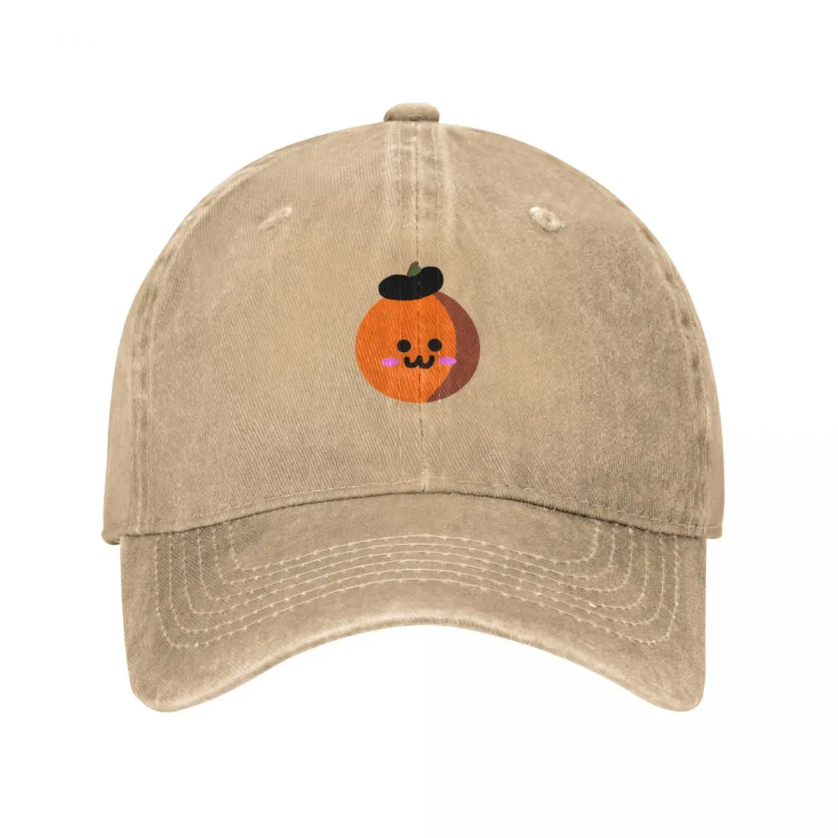 French Orange Baseball Cap Designer Hat Brand Man cap Ladies Men's