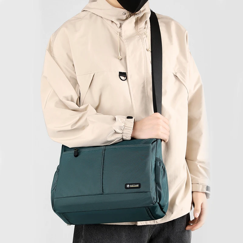 Casual Men Crossbody Bag Bussiness Handbags Large Capacity Outdoor Travel Messenger Bag High Quality Handbag Shoulder Bag XA79CC