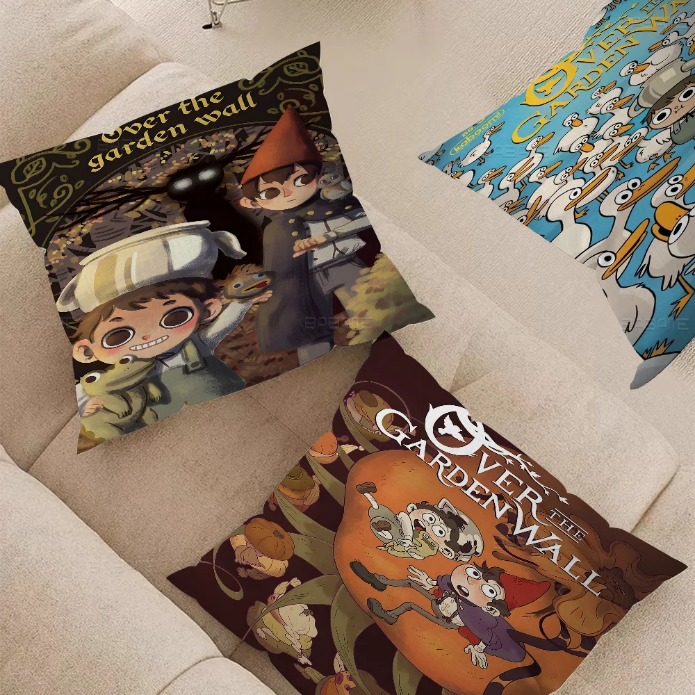 Cartoon O-Over The G-Garden W-Wall Pillowcase Toon Gift Cushion Cover Bedroom Home Sofa Chair Seat Decor Pillow Case