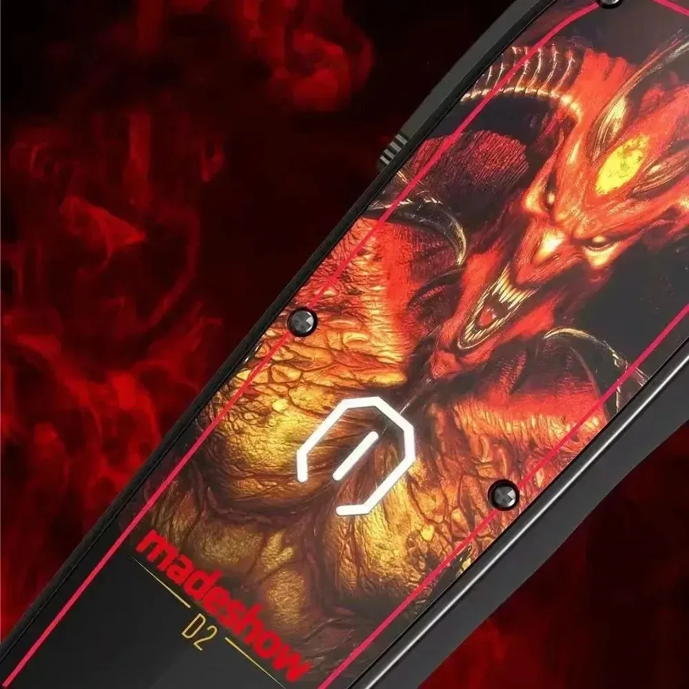 MadeShow D2 Professional Men's Cordless Electrodynamic Haircut Set M10 Hair Clipper M11 Trimmer Upgraded T-Blade