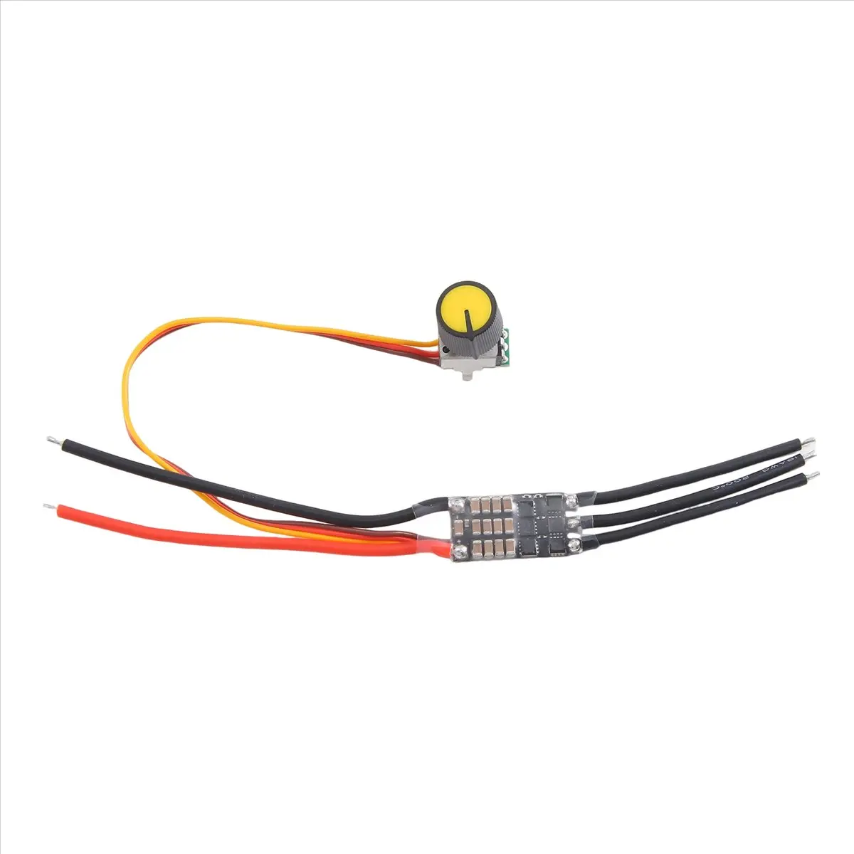 DC 7-26V Three-Phase Brushless Motor Driver DC Motor Drive Board Speed Controller Regulator with Potentiometer(20A)-DT30