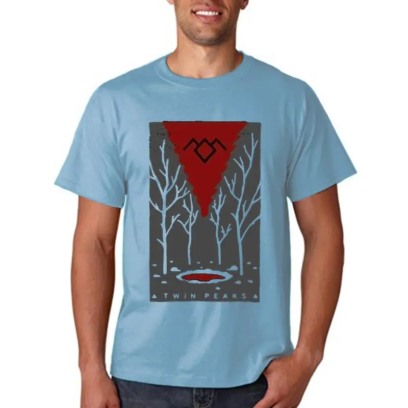 Twin Peaks Black Lodge Entrance Mens Graphic T Shirt