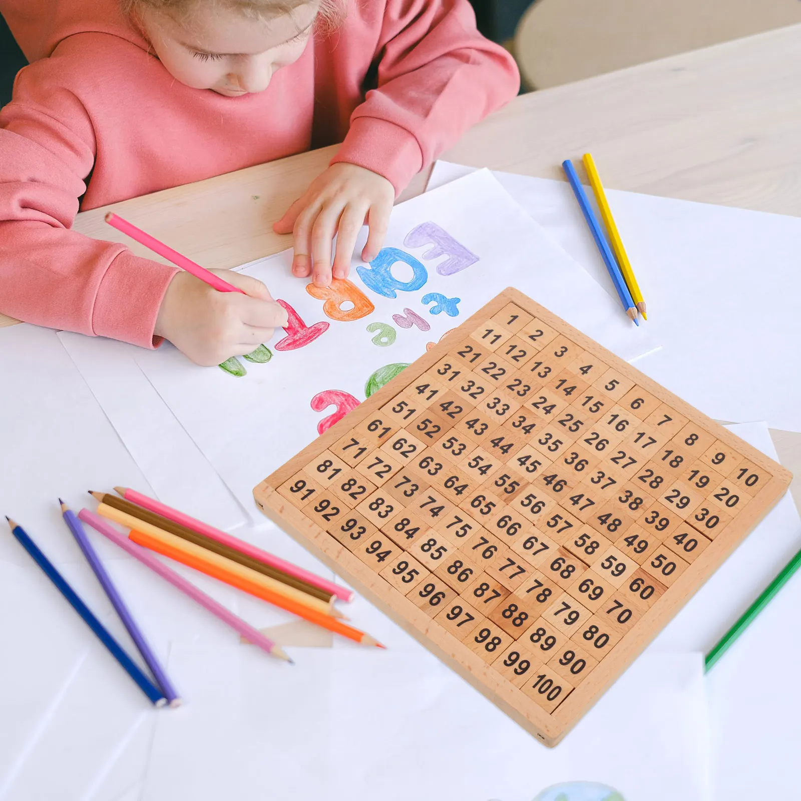 

Mathematics Enlightenment Teaching Aids Montessori Centers Kindergarten Wooden Toys Child