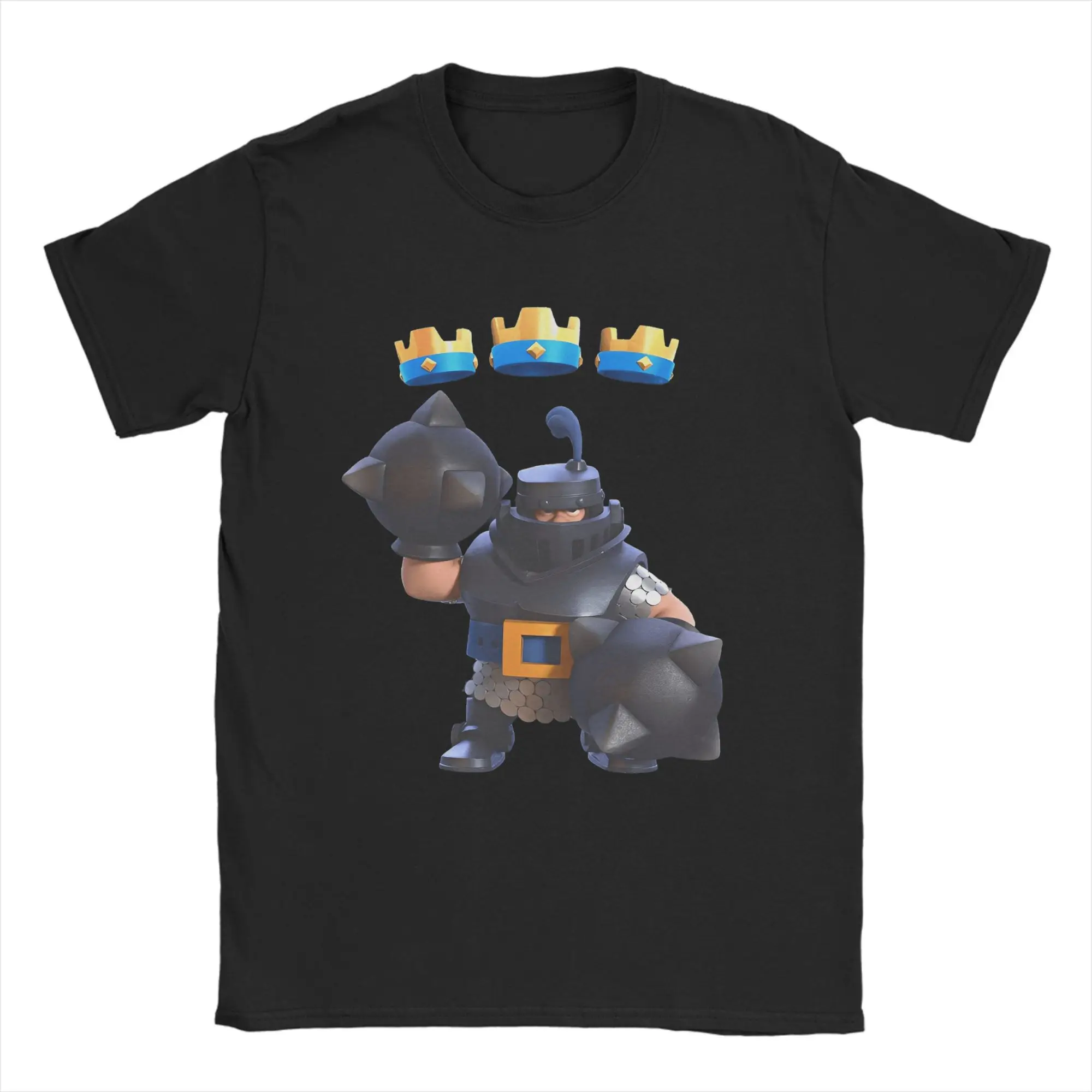 أزياء R-Royales تي شيرت ملك الصدام P.E.K.K.A. تي شيرت قطني للرجال Harajuku تي شيرت كاجوال بأكمام قصيرة تي شيرت علوي مضحك #6