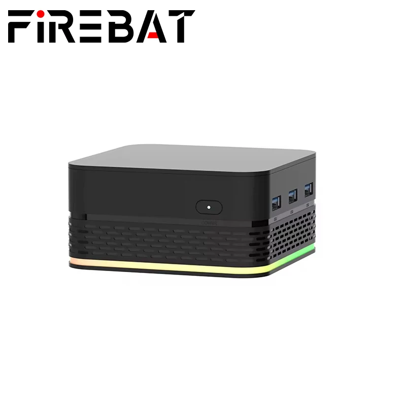 FIREBAT T9 PLUS Intel N100 MINI PC 16 GB LPDDR5 512G Windows 11 BT4.2 WIFI 5 Ultra Small Dual LAN Three HDMI Komputer stacjonarny