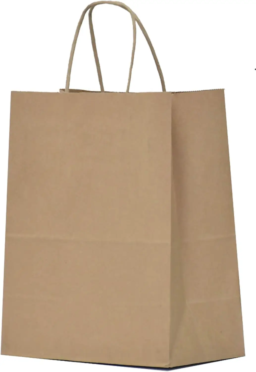 

Kraft Paper Bags 10x5x13 100 Pcs Brown Shopping Bags with Handles, Recycled Bulk Gift Bags for Retail Merchandise