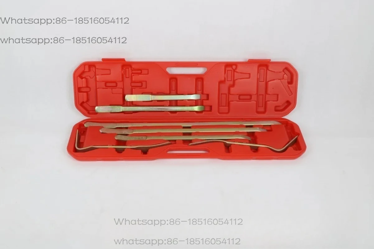 

Professional 13-Piece Sheet Metal Tool Set with Tire Lever for Automotive Repair and Restoration