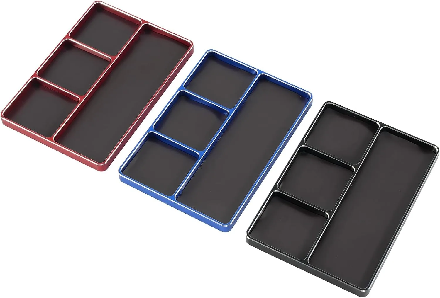 Metal Frosted Magnetic Screw Tool Storage Box Tray for RC Car Boat Aircraft Upgrade