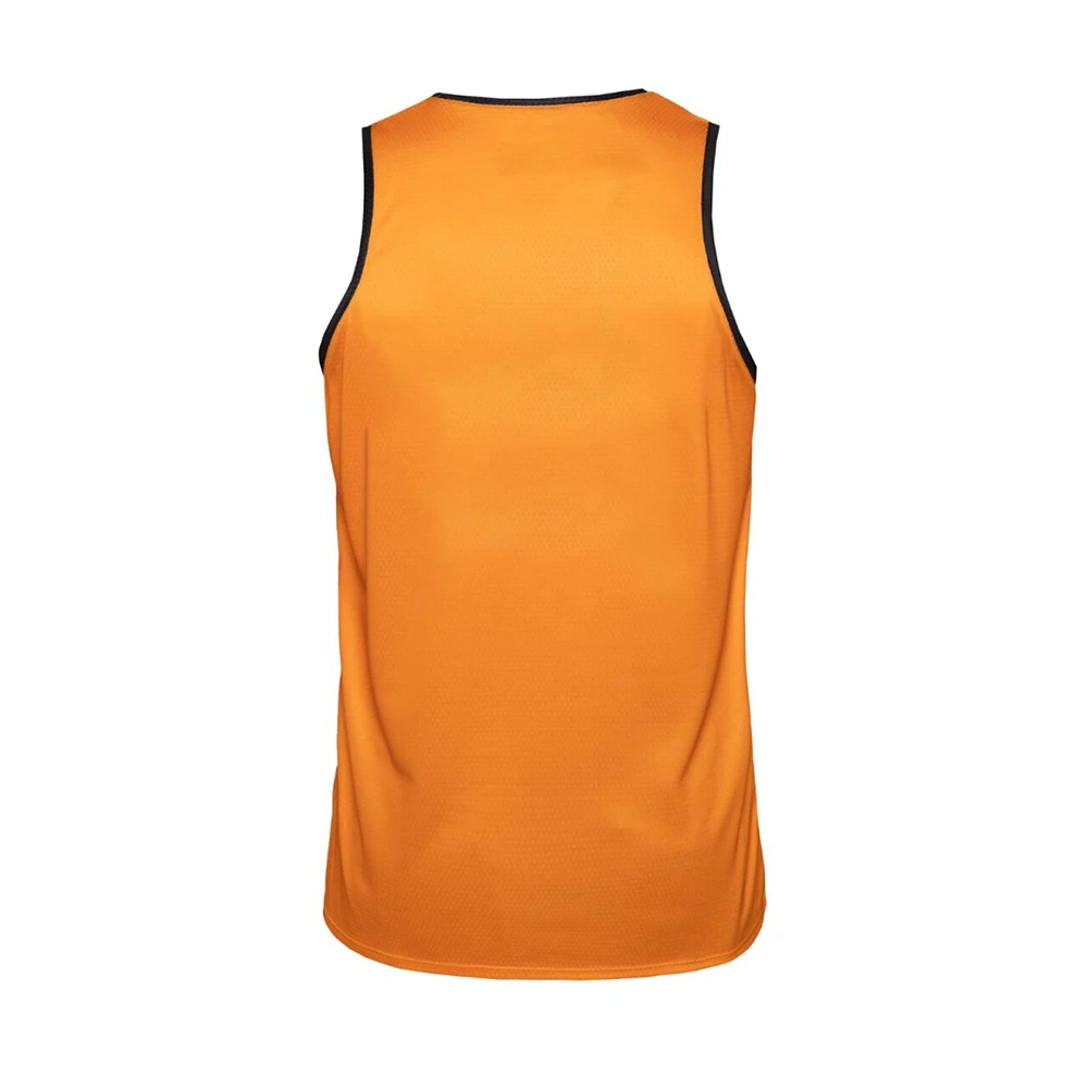 Men Boys NRL New Wests Tigers Retro Basketball Singlet Orange Sleeveless Jersey Vintage Graphic Training Fan Sports Tank Top
