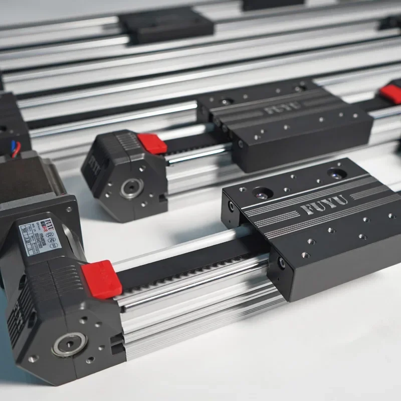 High Speed Double-axis Guide Rail Belt Driven Lightweight Linear Actuator