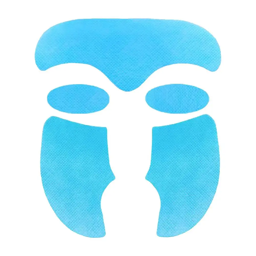 5 шт./компл. плавящаяся коллагеновая пленка, бумага, растворимая коллагеновая пленка для лица, лоба, добавка, растворимая наклейка, пластырь для щек V5k9