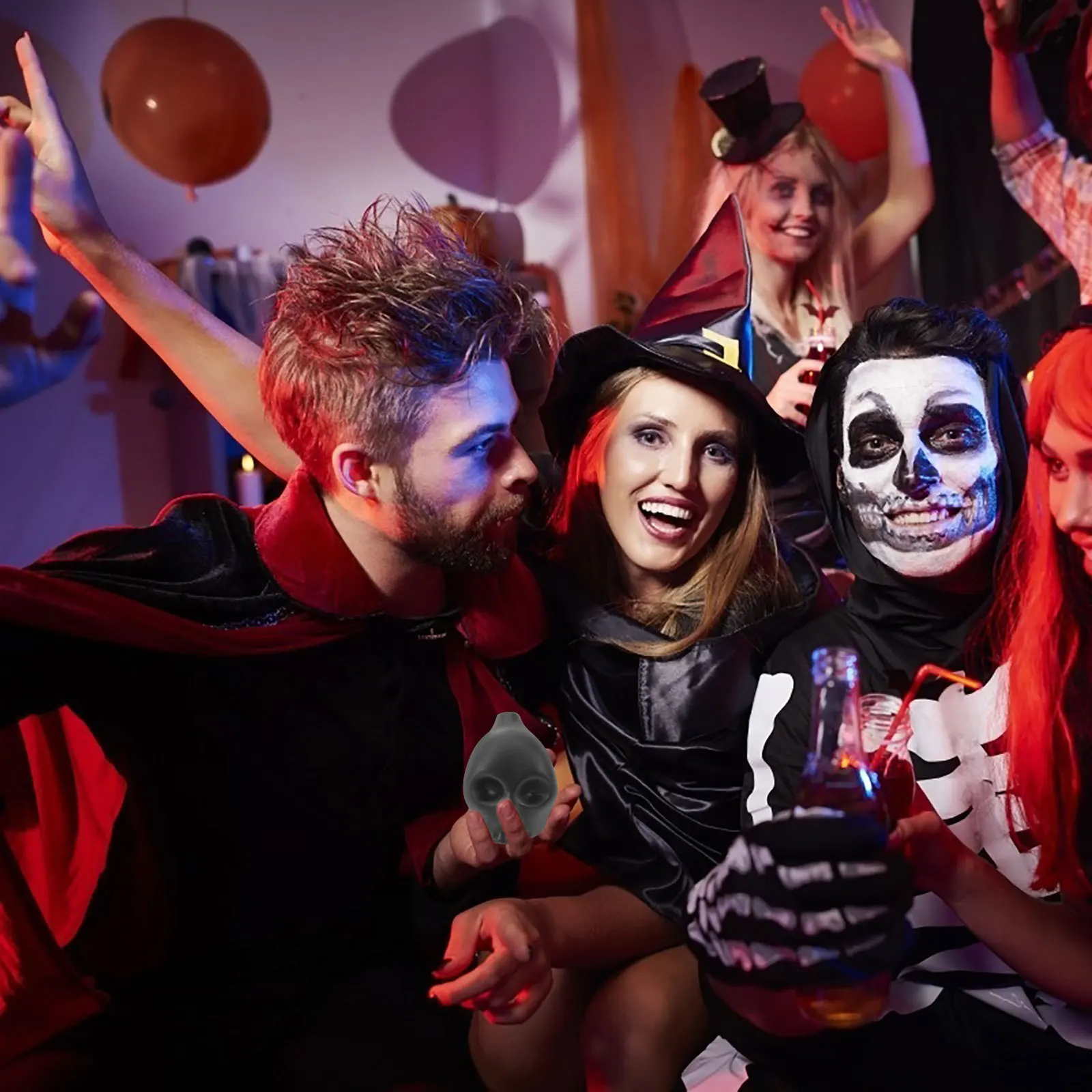 

Death Whistle Ceramic Skull Whistle Screaming Halloween Party Supply Skull Decor Halloween Accessory Party Supply