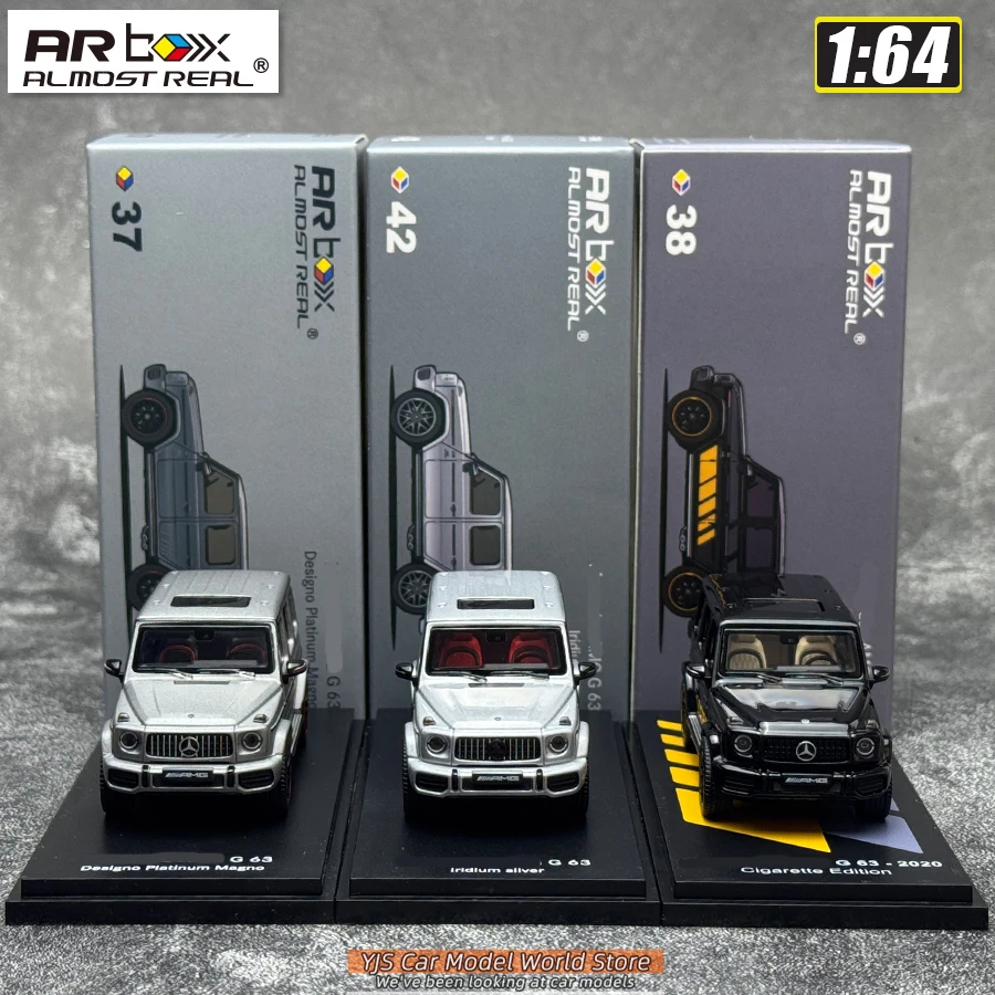 AR BOX Diecast Model 1/64 G63 2019 2020 SUV Car Model Stcollection