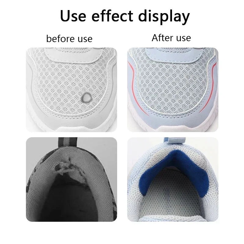 1-4Set Shoe Patch Vamp Repair Sticker Subsidy Adhesive Shoe Insoles Hole Repair Lined Anti-Wear Heel Foot Care Tool