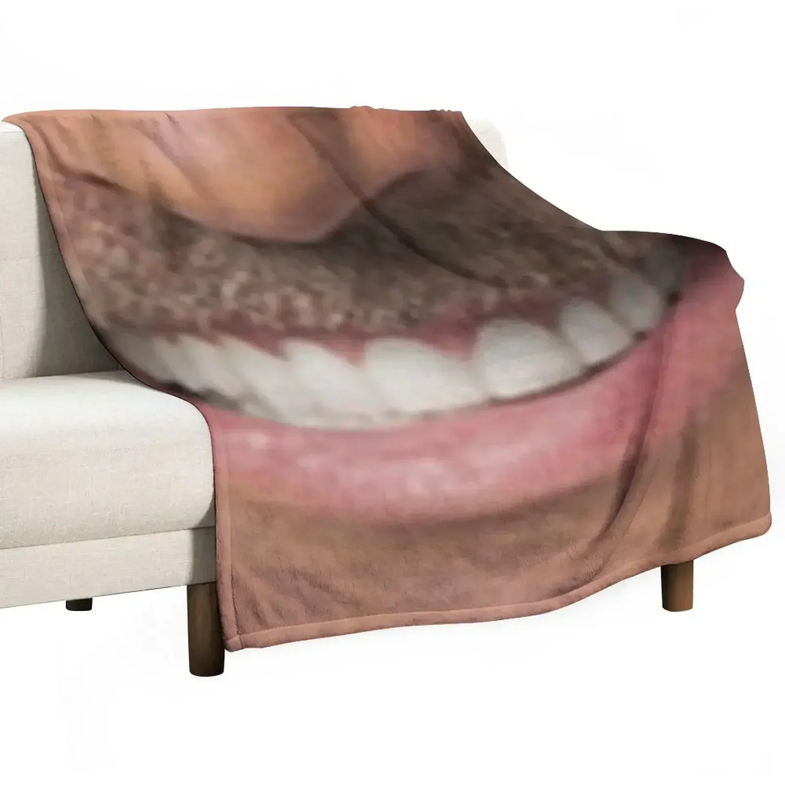 

Dr. Phil's Magnificent 'Stache Throw Blanket Bed covers Decorative Sofa Beautifuls Beach Blankets