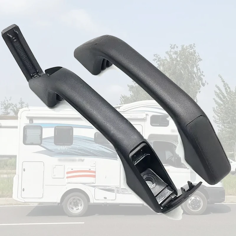 

1Pc 175mm Grab Pull Door Handles with Hole Covers Trailer Caravan Motorhome Van RV Car Parts