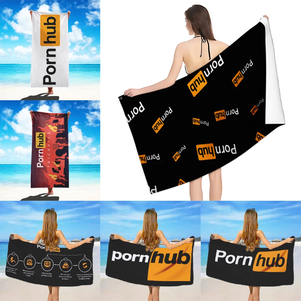 Well-Known Website P-pornhubs Beach Towel Microfiber Sand Free Quick Dry Soft Sandproof Pool Towels Gift for Women Travel Shower