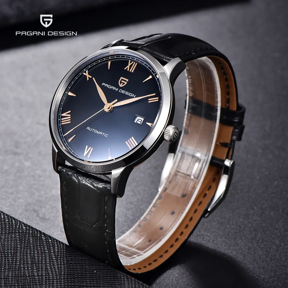 PAGANI DESIGN 2024 New Men Watches Mechanical Automatic Watch For Men Sapphire Glass Stainless Steel 10Bar Waterproof Clock