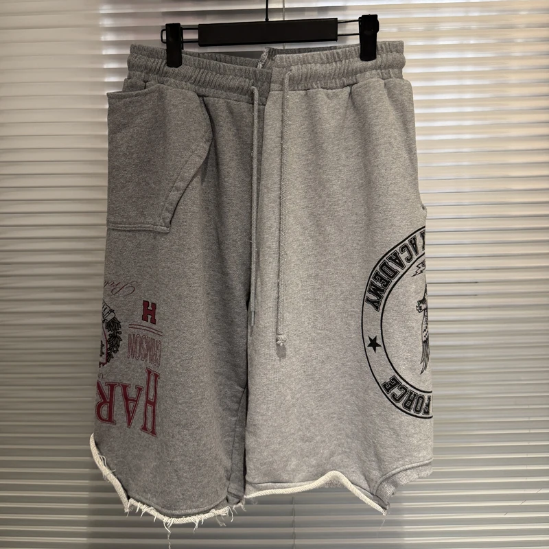 26SS New High Quality PROTOCOL Short Pants Color Contrasting Patchwork Letter Print Fashion Short Pants
