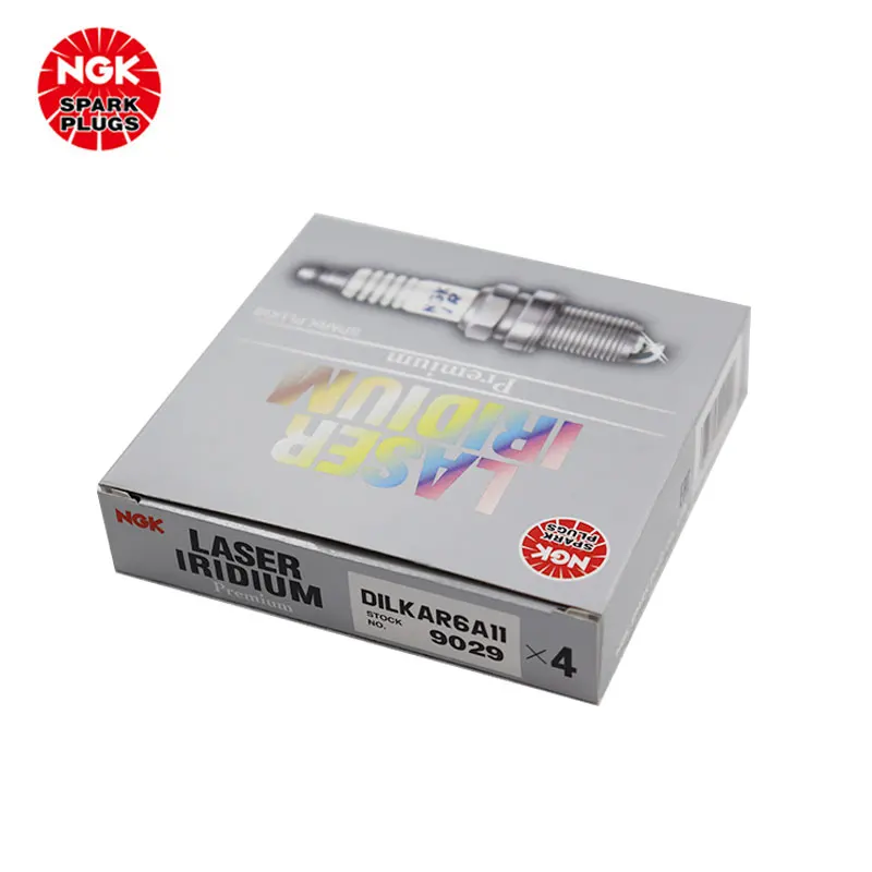 

NGK Iridium Platinum Spark plug DILKAR6A11 9029 is suitable for the new Teana 2.5L 3.5L Qijun Lei Ao（4PCS)