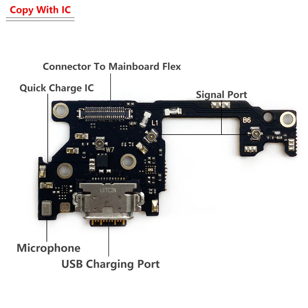 NEW USB Charging Port Board Cable Connector Parts For Moto G22 G71 E20 E40 G41 G60 G60S G51 5G G Stylus 2021 Power Edge 20 Lite