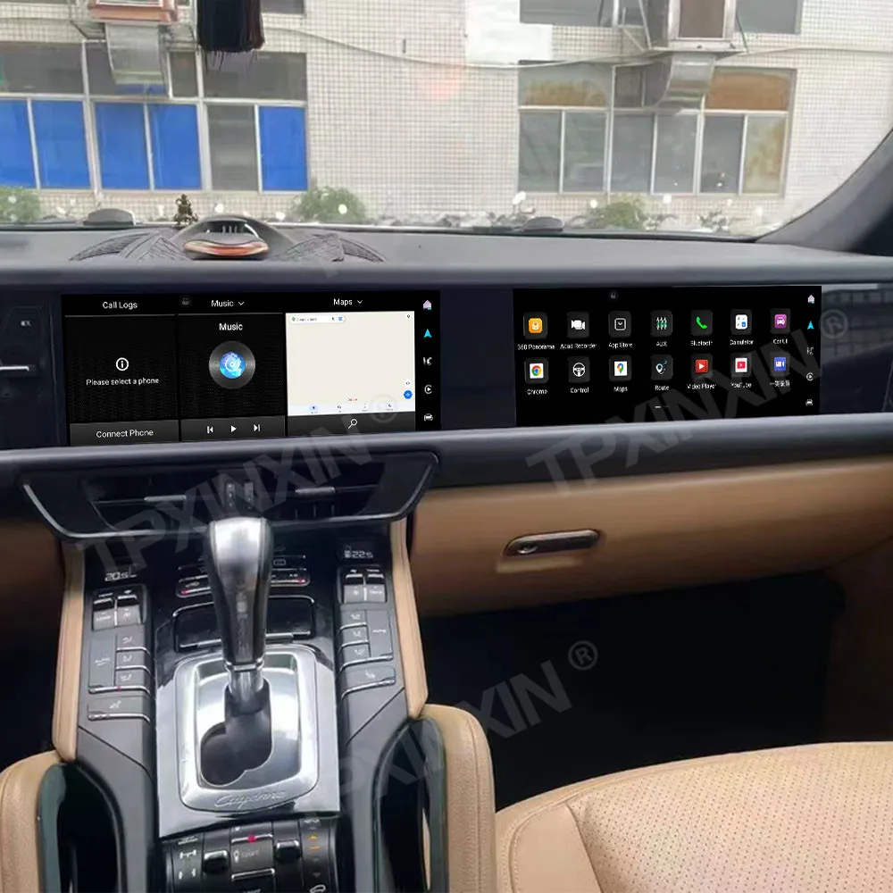 

Android 14 Auto Carplay 24.6" Multimedia Player For Porsche Cayenne 2011-2017 Car Radio Passenger GPS Navigation Head Unit DSP
