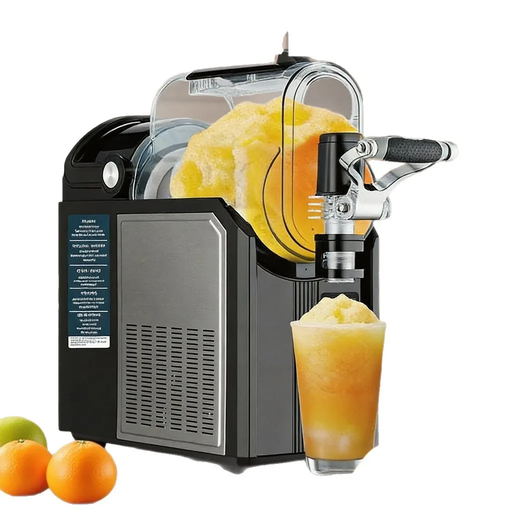 New Home Use Snow Slush Machine Electric Ice Crusher Frozen Drink Maker Slushie Fully Automatic Snow Melting Machine