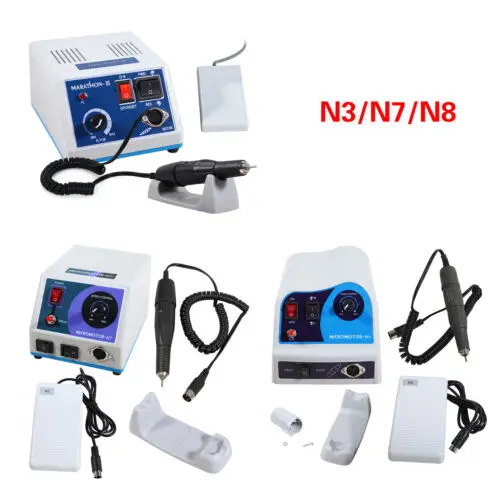 

Dental Lab Marathon Electric Micromotor Polishing Unit 35K/45K RPM Handpiece N3 N7 N8