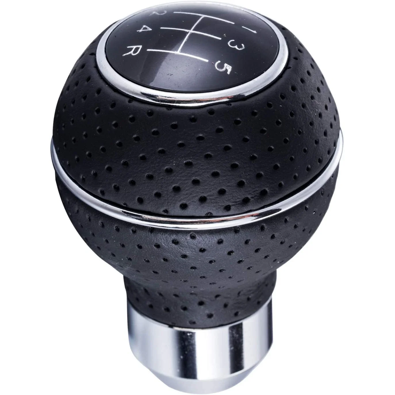 

Car 5 Speed Gear Shifter Knob ABS+ PU Stick Shift Hanlde Universal for Most Manual Transmissions