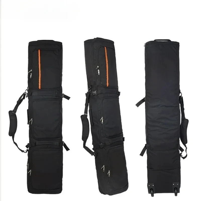 

Smooth Carrying Storage Transportation Ski Single With Wheels Large Backpack Waterproof Snowboard Bag